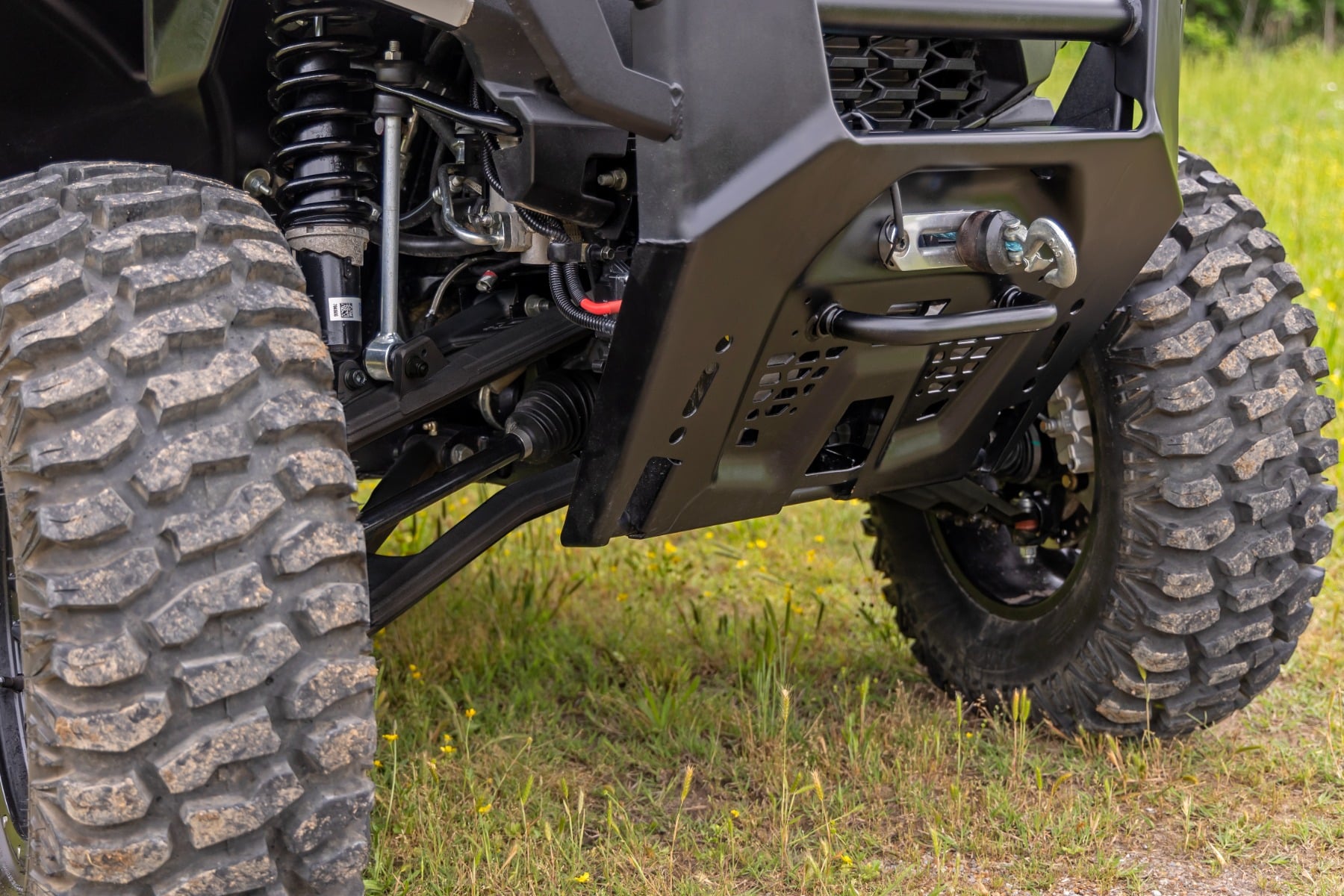 Black Aluminum Control Arms | 2" Forward Offset | Polaris Ranger XP 1000