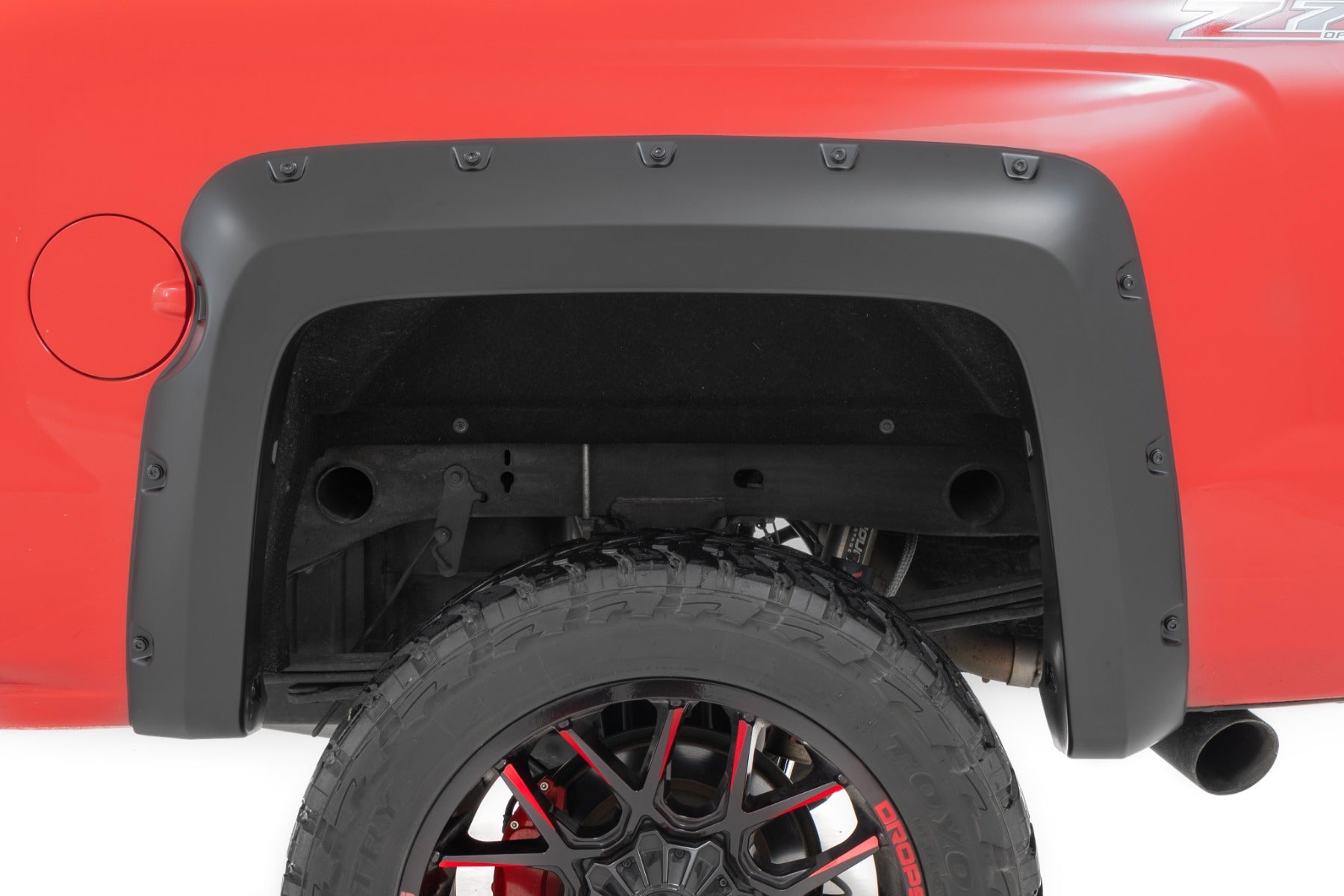 Pocket Fender Flares | 6'7" & 8' Bed | GA0 Northsky Blue | Chevy Silverado 1500 (14-18)/2500HD