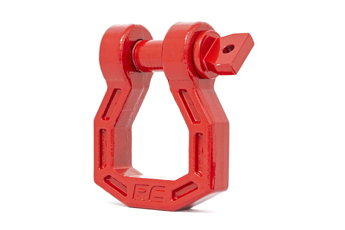 D-Ring | Forged | Pair | Red