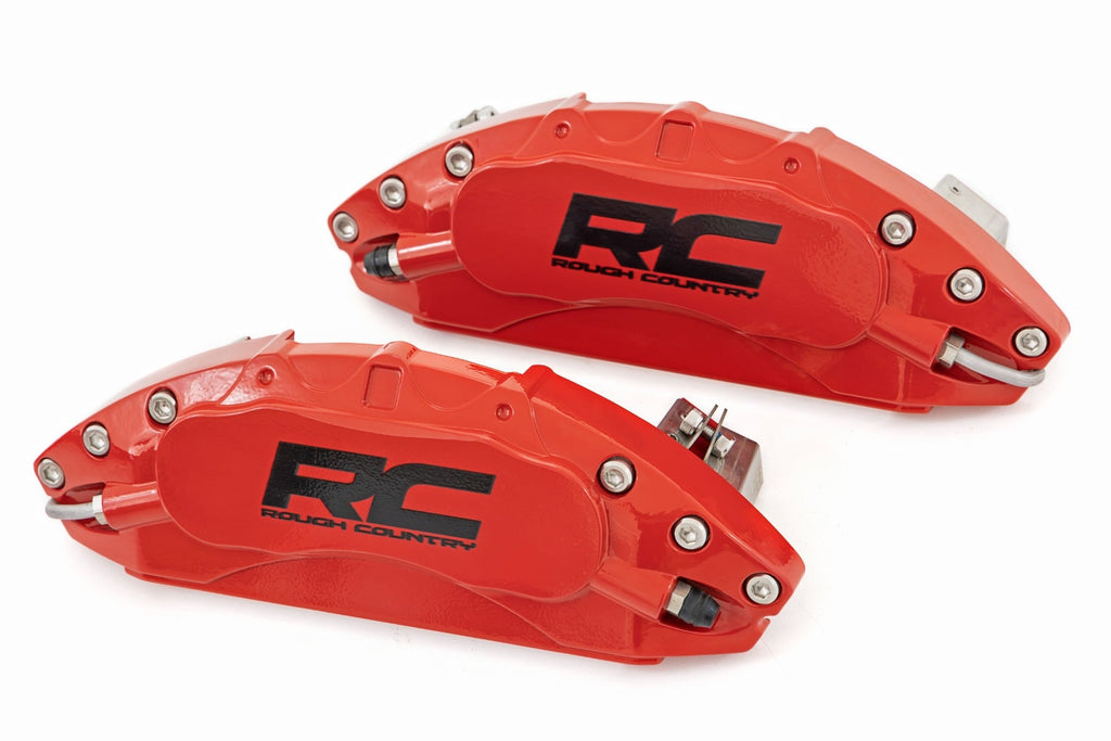 Caliper Covers | Front and Rear | Red | Ford F-150 2WD/4WD (2021-2026)