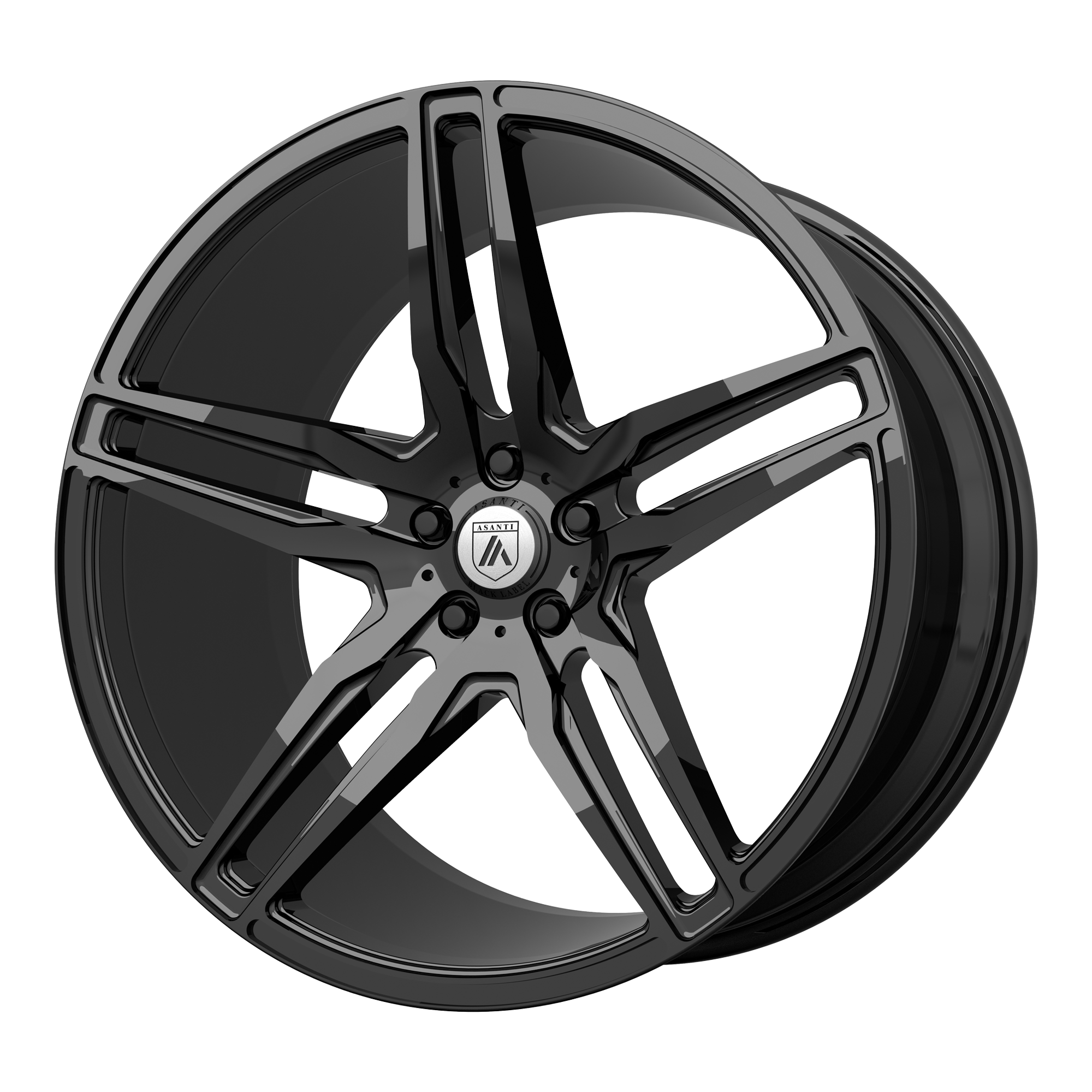 Asanti Black ABL12 22X10.5 5X115 G-BLK 25MM 72CB