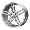 ABL12 22X10.5 5X115 BRUSH SLV 25M 72CB | Asanti Black