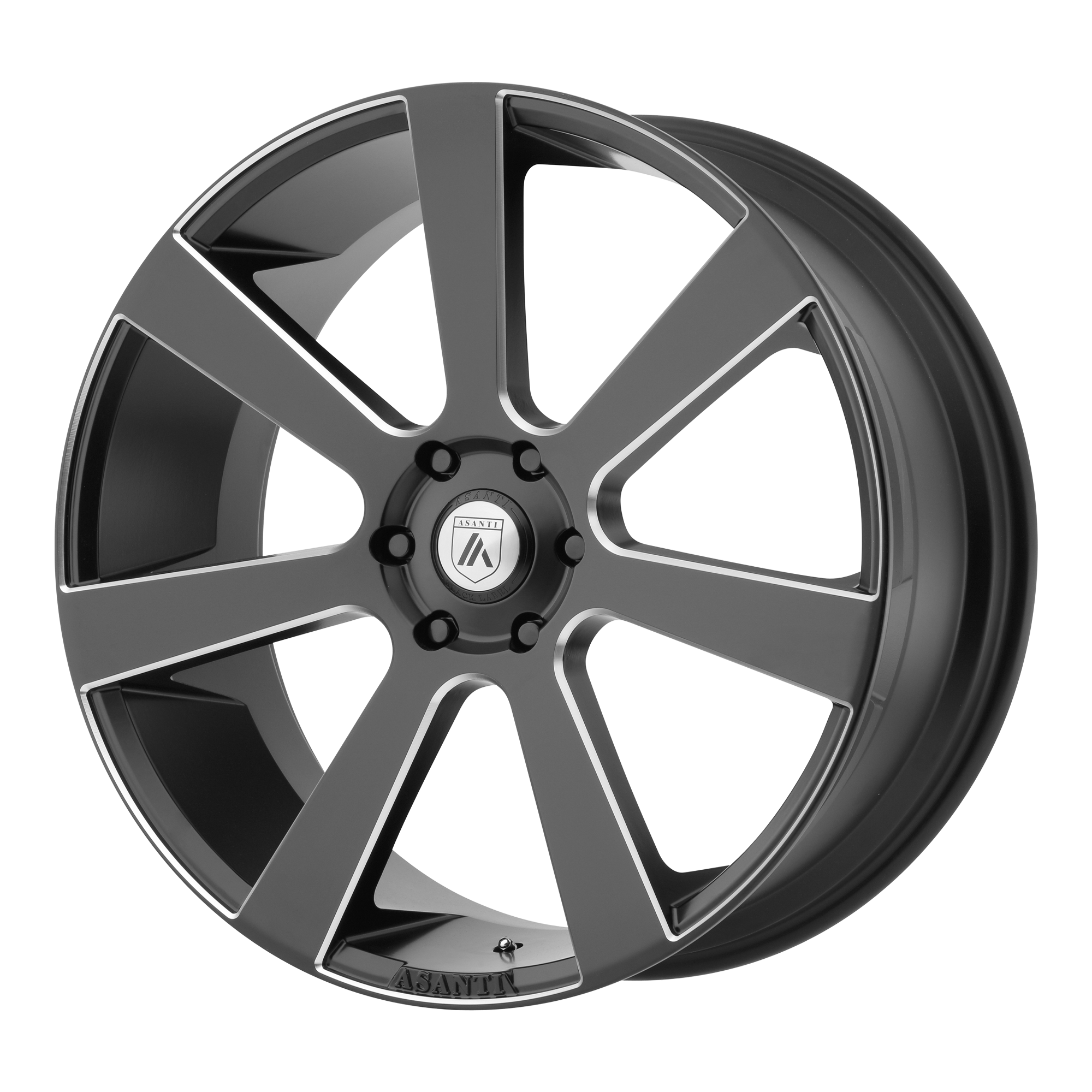 ABL15 22X9 5X120 S-BLK MILL 35MM | Asanti Black