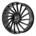 ABL18 28X10 BLANK G-BLK 30MM (108-150) | Asanti Black