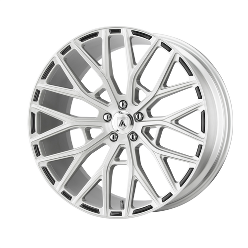 ABL21 22X10.5 5X120 BRUSHED SLV 35MM | Asanti Black