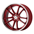 ABL23 20X10.5 5X4.5 CANDY RD CHR LP 38MM | Asanti Black