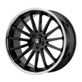 ABL24 20X10.5 5X130 G-BLK CHR LIP 25MM | Asanti Black