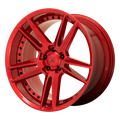 ABL33 REIGN 20X10.5 5X4.5 CANDY-RD 38MM | Asanti Black