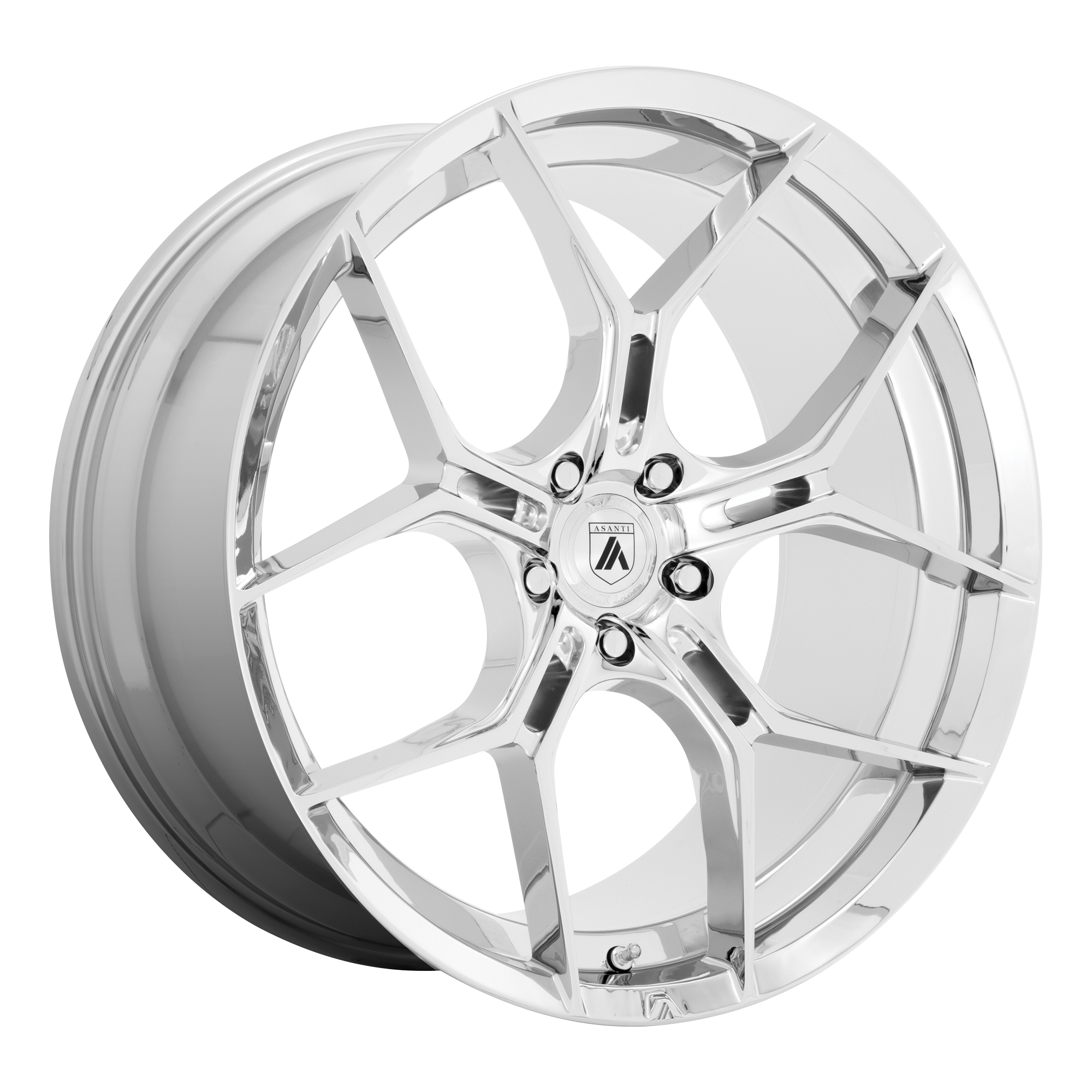 Asanti Black ABL37 22X9 5X112 CHROME 38MM