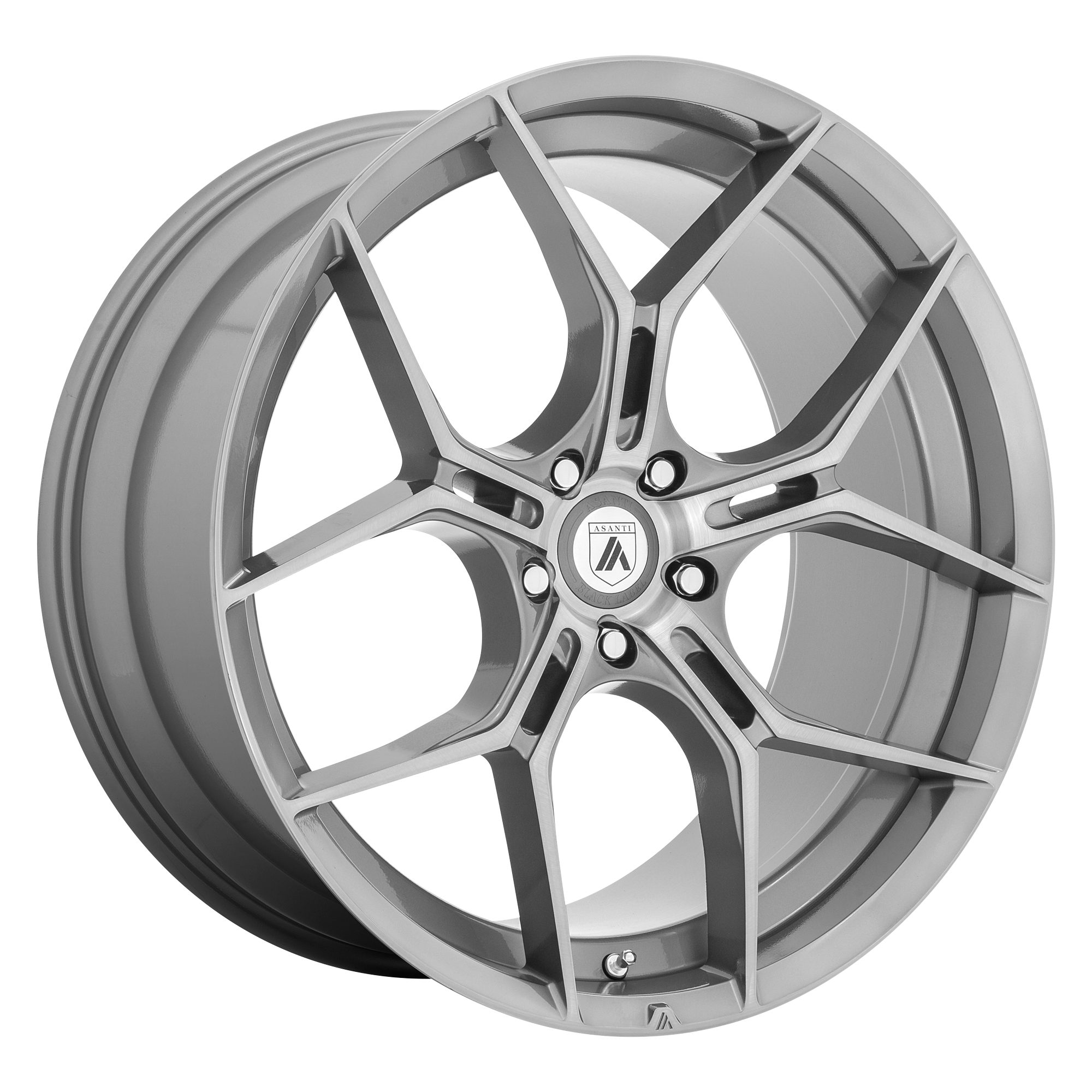 Asanti Black ABL37 22X9 5X120 TITAN BRUSH 38MM