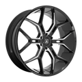 ABL38 22X9.5 6X135 G-BLK MILL 38MM | Asanti Black