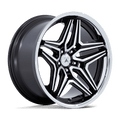 Asanti Black DUKE 22X10.5 5X120 74 +18 G-BLK-MCH