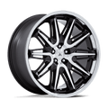 Asanti Black IMPERATOR 20X10.5 5X112 66 +38 GBLK MACH
