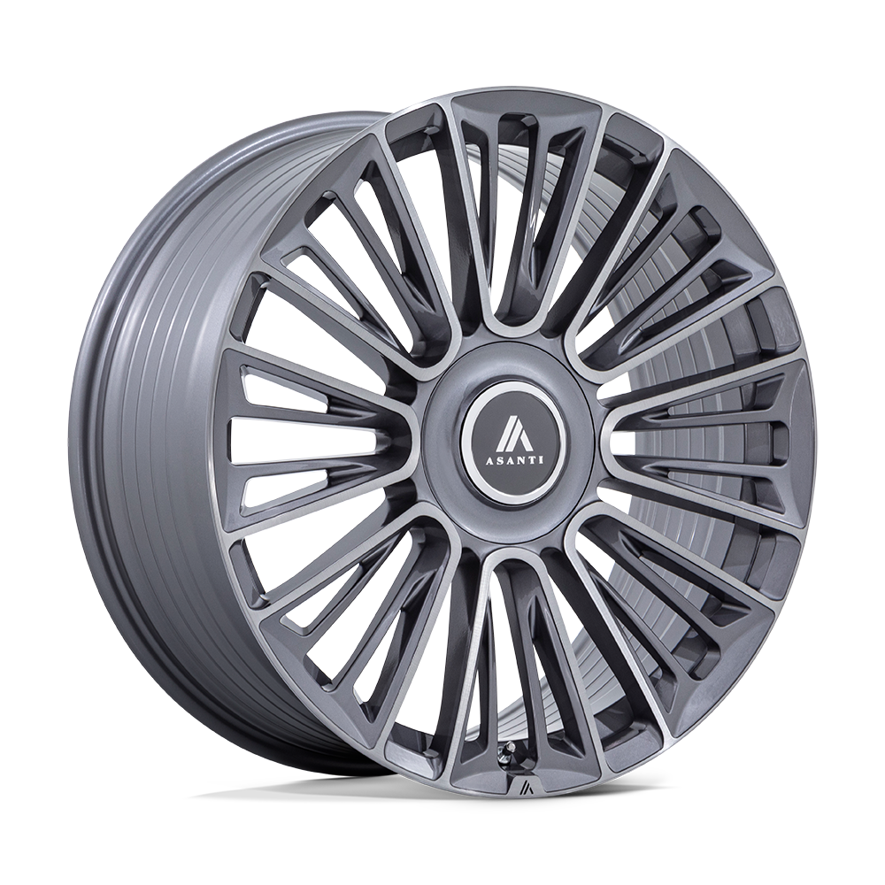 PREMIER 22X9.5 5X112/120 74 +20 ANT-BRSH | Asanti Black