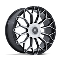 ENVOY 20X9 5X112/120 72 +20 G-BLK-MCH | Asanti Black