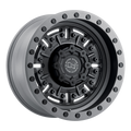 Black Rhino Hard Alloys BR ABRAMS 17X8.5 6X139 -18 112 TXT M-GM