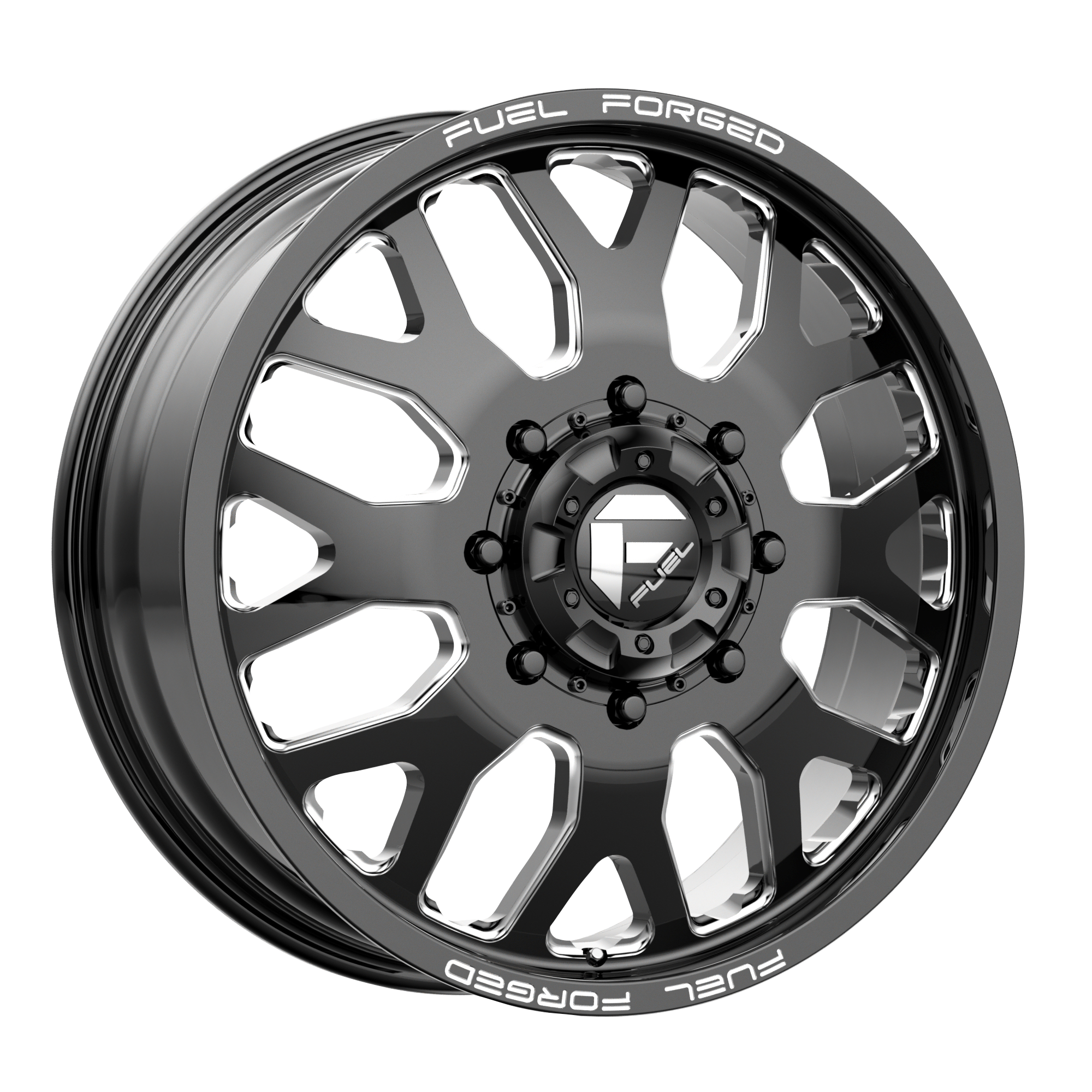 FF19D DRW 22X8.25 8X200 -202 NBL (DR) | Fuel Mono