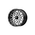 BRUTE UTV 15X7 4X156 G-BLK MACH 10MM | MSA Offroad Wheels