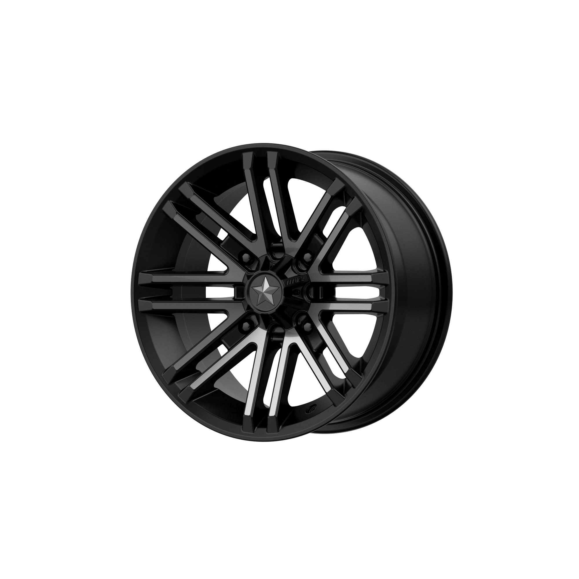 ROGUE UTV 15X7 4X156 S-BLK TTCC 10MM | MSA Offroad Wheels
