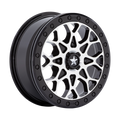 PORTAL UTV BL 15X6 4X156 G-BLK MACH +38 | MSA Offroad Wheels