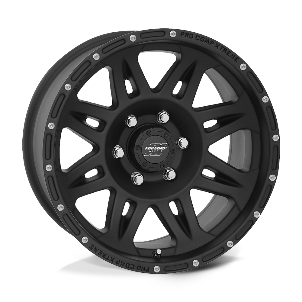 TORQ 17X9 6X5.5 108 -6 F-BLK | Pro Comp Alloys