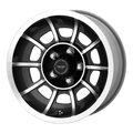 VN47 15X7 5X4.5 BLACK/MCH 4.0BS | American Racing Vintage