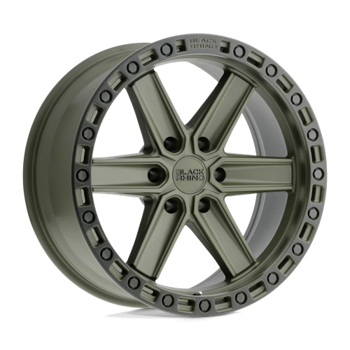 Black Rhino Hard Alloys BR HENDERSON 17X9 6X135 +0 87 GRN BLK HW