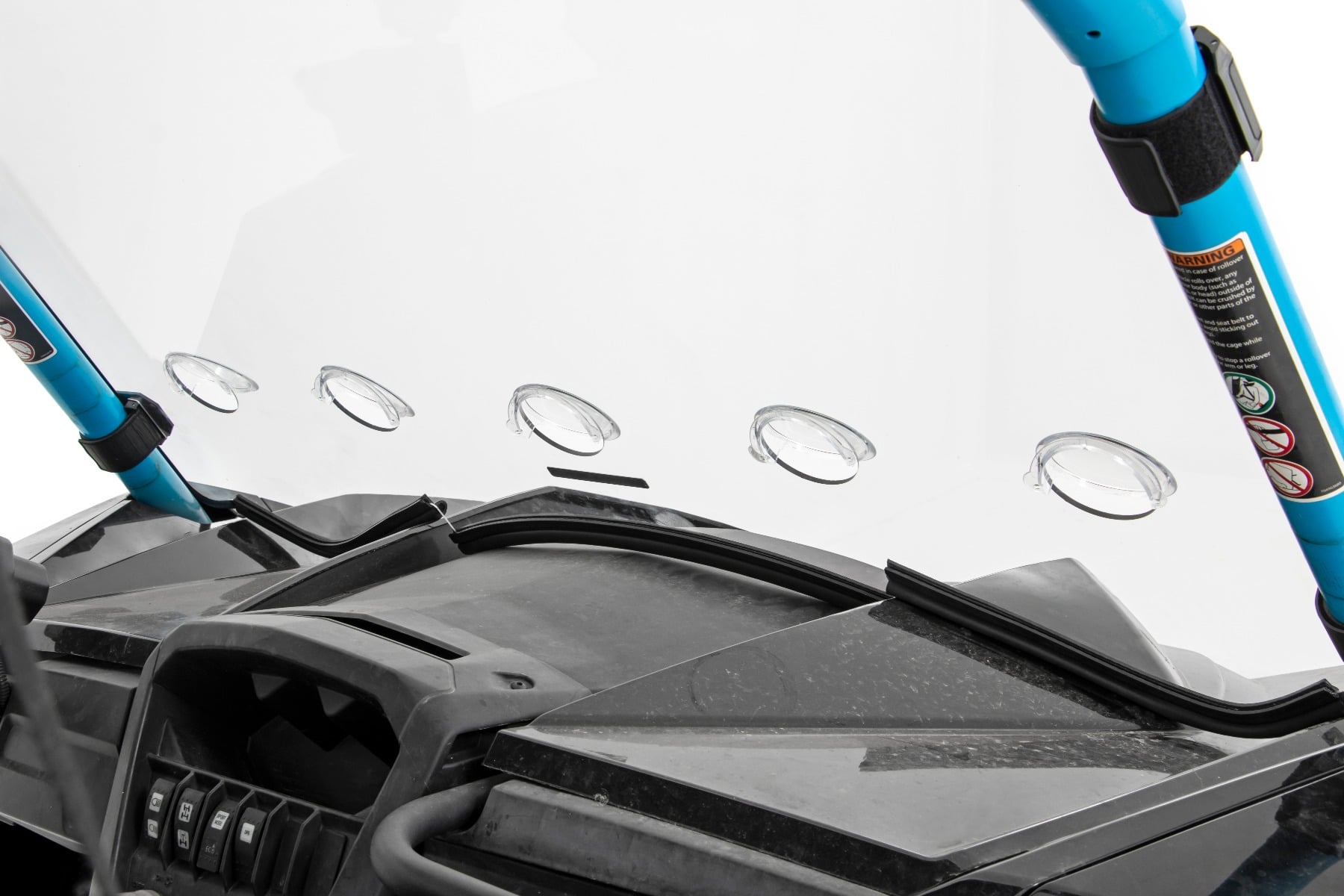 Vented Full Windshield | Scratch Resistant | Can-Am Maverick Max 1000R X