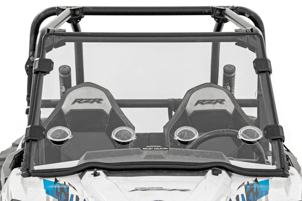 Full Windshield | Vented | Scratch Resistant |  Polaris RZR XP 1000