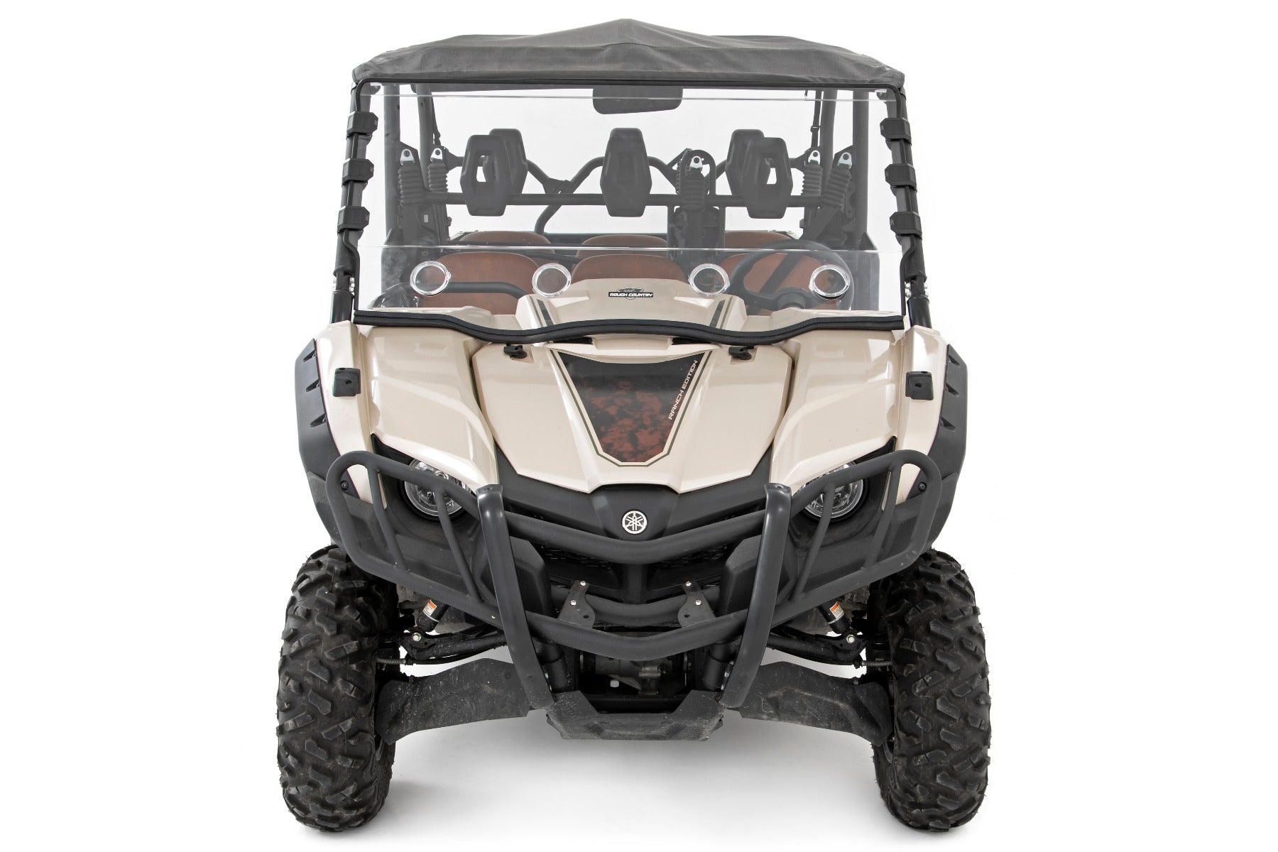 Vented Full Windshield | Scratch Resistant | Yamaha Viking 700