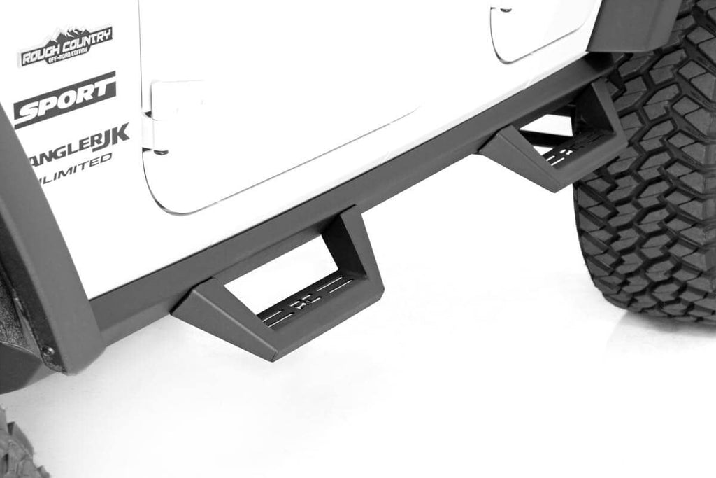 2016 Jeep Wrangler Adventure Ready - 3.25 Inch Lift Kit - Contoured Drop Steps