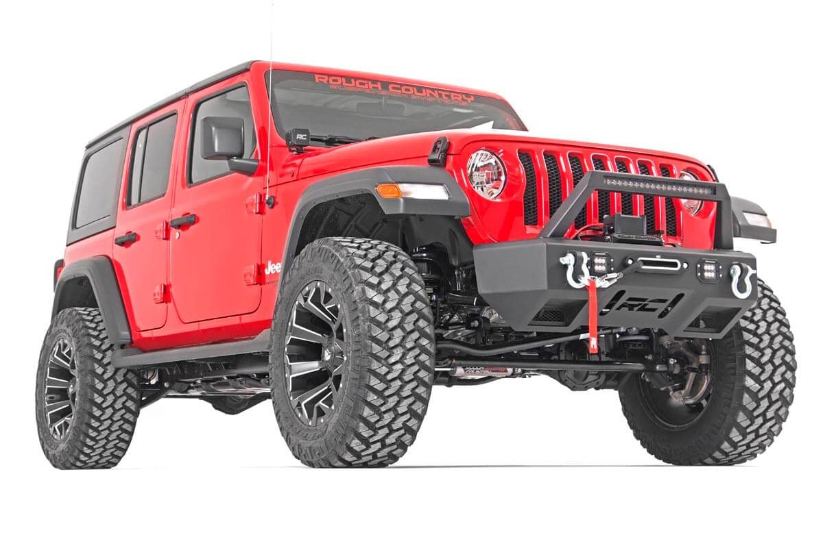 3.5 Inch Lift Kit | Adj Lower | FR D/S | M1R | Jeep Wrangler Unlimited 4WD (18-23)