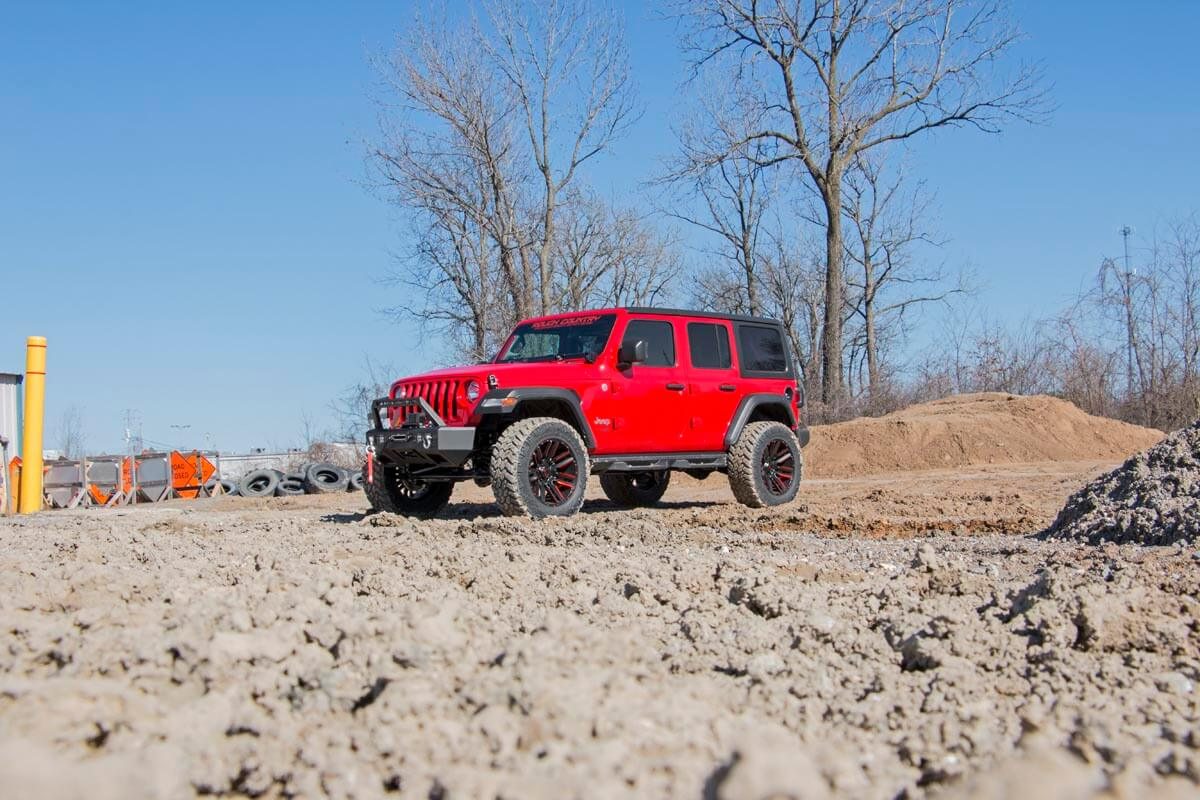 3.5 Inch Lift Kit | Adj Lower | FR D/S | M1 | Jeep Wrangler Unlimited (18-23)