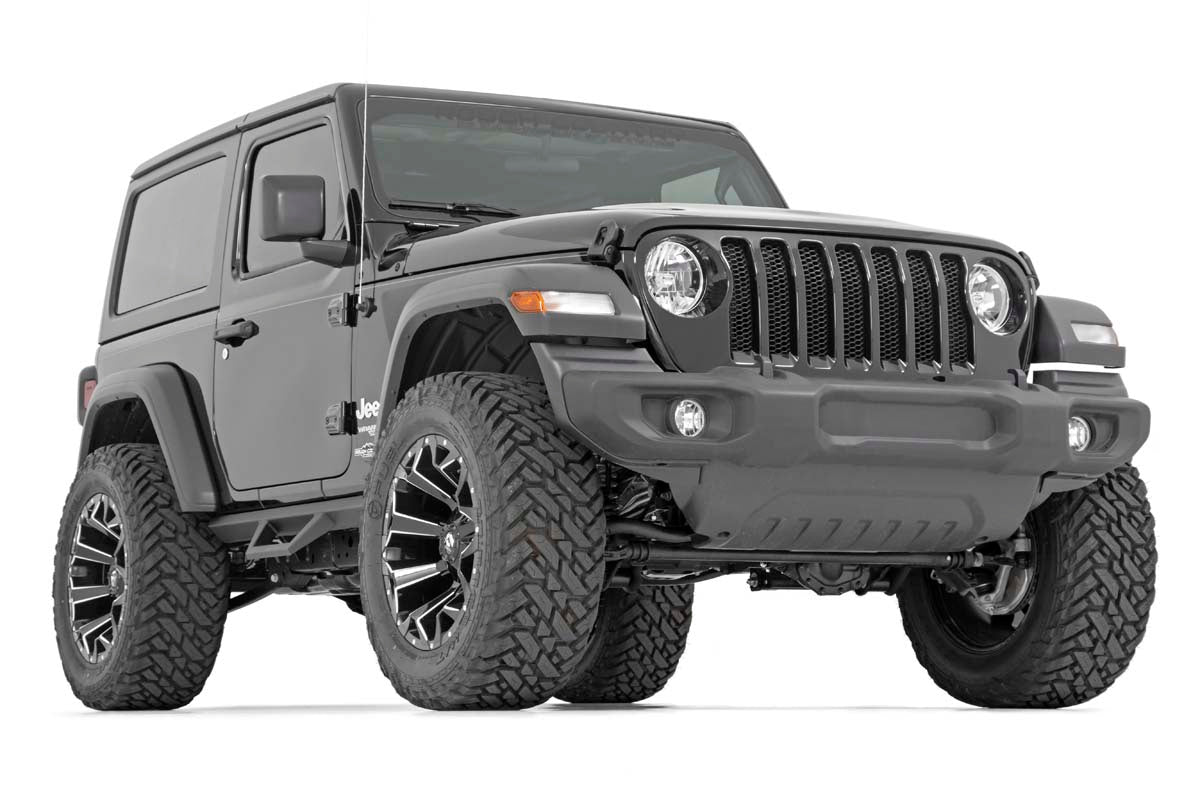Contoured Drop Steps | 2 Door | Jeep Wrangler JL 4WD (2018-2026)