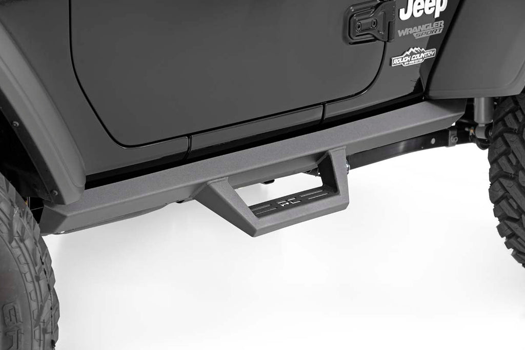 2022 Jeep Wrangler Adventure Ready - 3.5 Inch Lift Kit ($2180) - Contoured Drop Steps