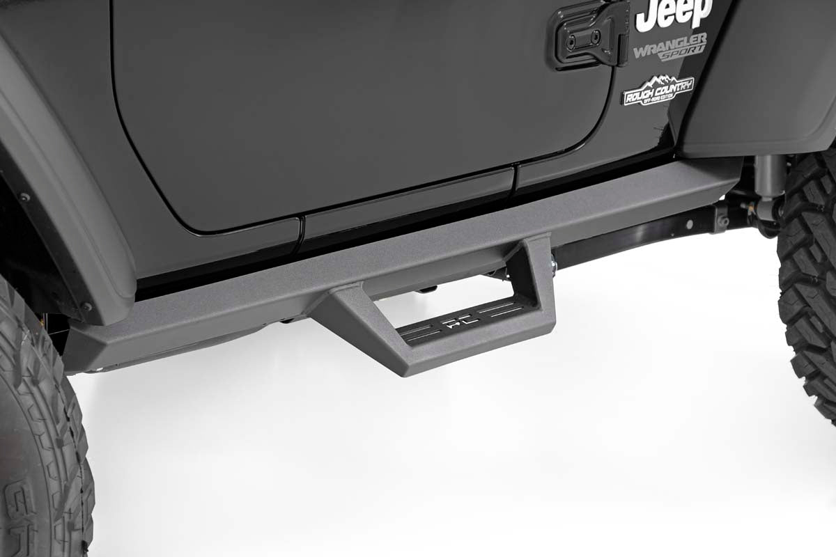 2022 Jeep Wrangler Adventure Ready - 3.5 Inch Lift Kit ($2180) - Contoured Drop Steps