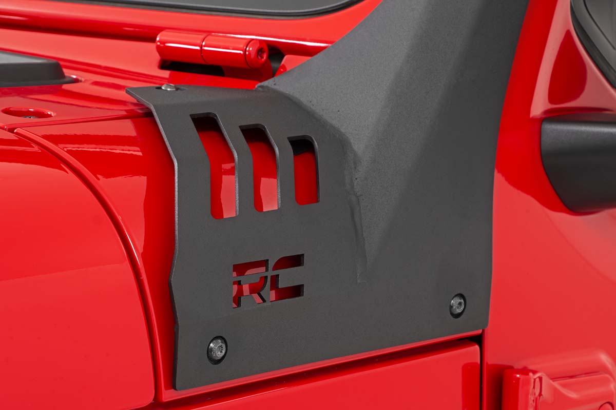 LED Light Kit | Windshield | 50" BLK Single Row | WHT DRL | Jeep Gladiator JT/Wrangler JL (18-26)