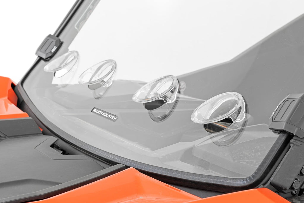 Vented Full Windshield | Scratch Resistant | Can-Am Maverick Sport 1000R