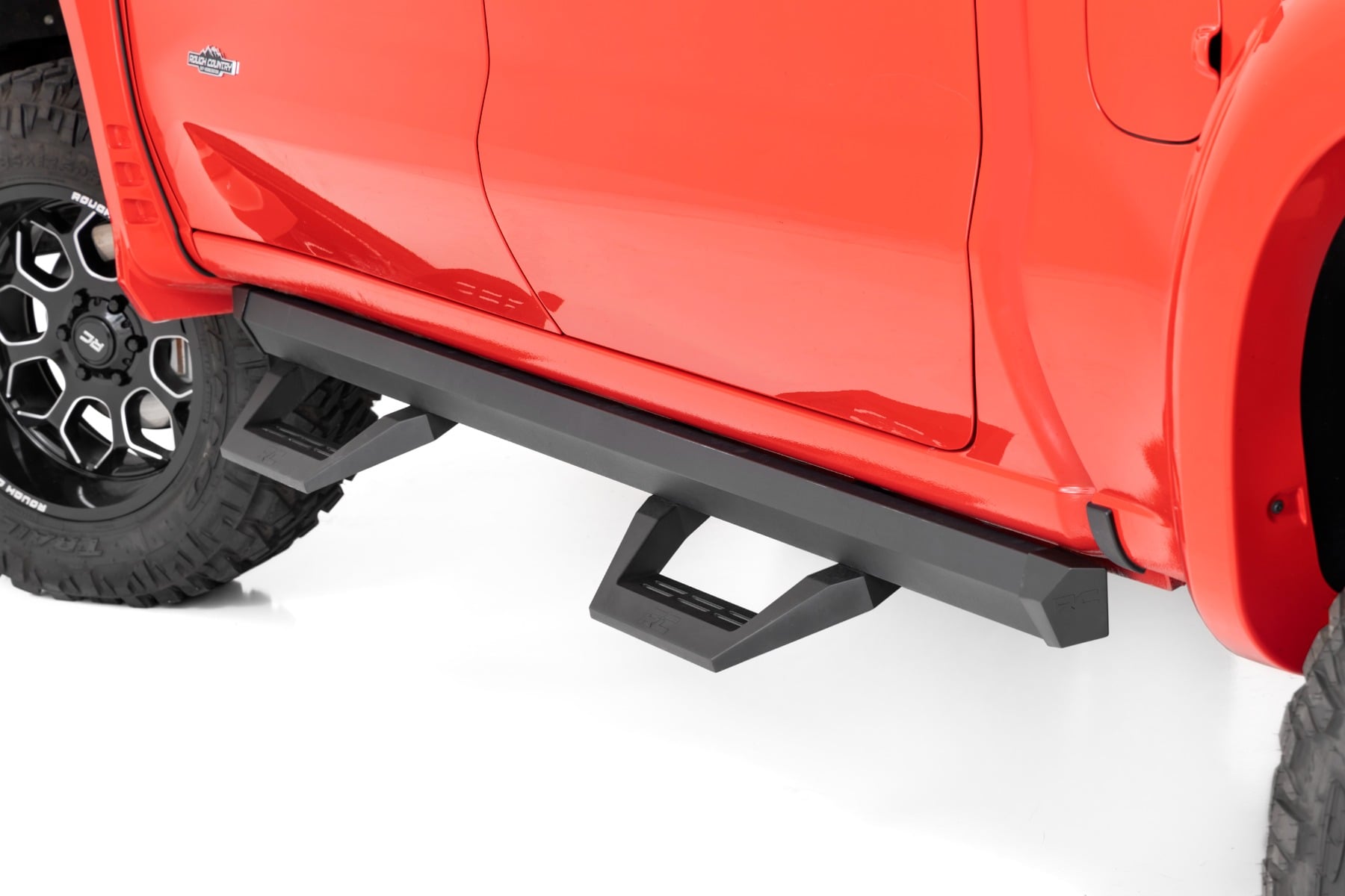 2022 GMC Sierra Adventure Ready - 6 Inch Lift Kit - SRX2 Adj Aluminum Step