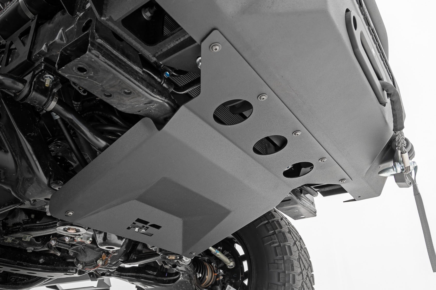 Front Bumper | Hybrid | 20" Blk White DRL LED | Toyota Tacoma 2WD/4WD (16-23)
