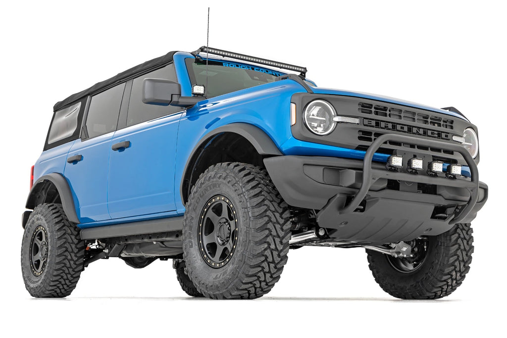 Nudge Bar | 20 Inch BLK DRL Single Row LED | Ford Bronco 4WD (2021-2026)