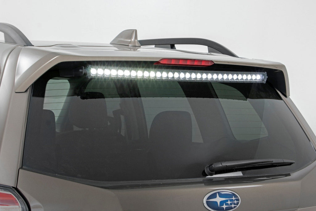 30 Inch Black Series LED Light Bar | Curved | Single Row
