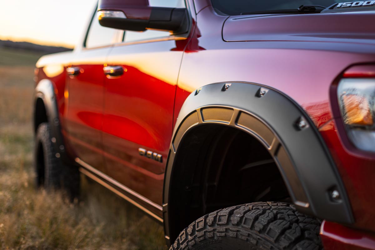 Defender Fender Flares | PSC Billet Silver | Ram 1500 2WD/4WD (2019-2024)