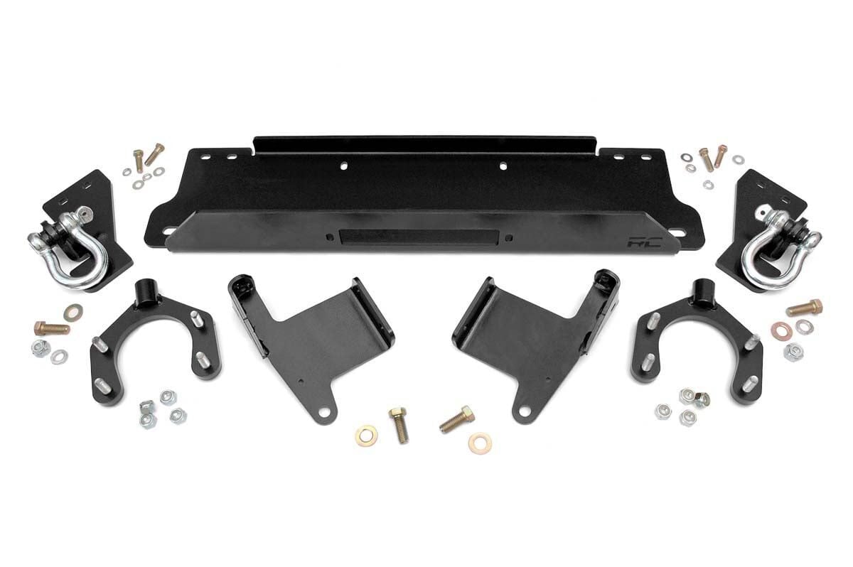 2016 Jeep Wrangler Ultimate Off-Road Build - 4 Inch Lift Kit - Winch Mount Plate