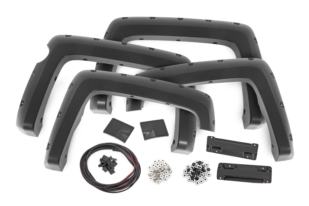 Pocket Fender Flares | 5'9" Bed | G1C Overcast | Chevy Silverado 1500 (14-18 & Classic)