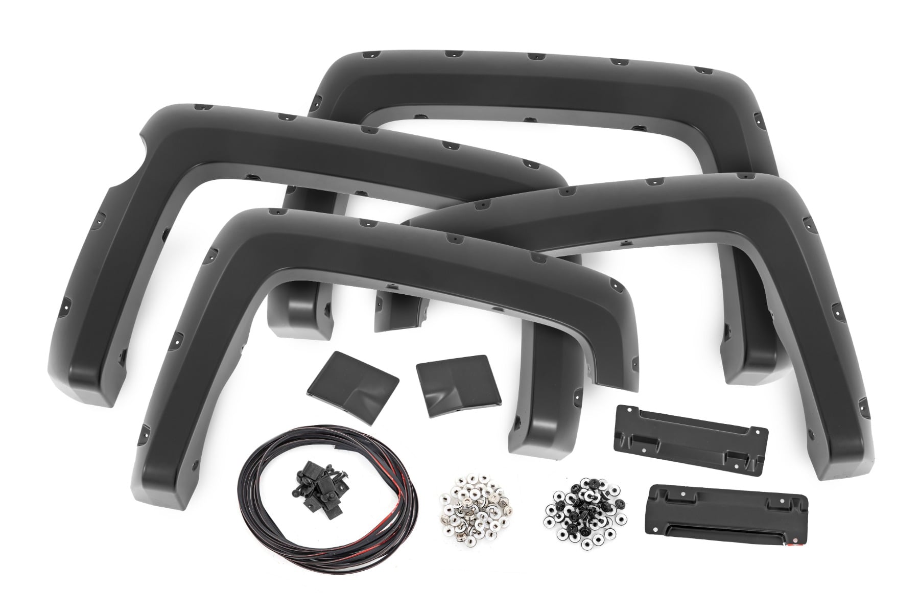 Pocket Fender Flares | 5'9" Bed | G1C Overcast | Chevy Silverado 1500 (14-18 & Classic)