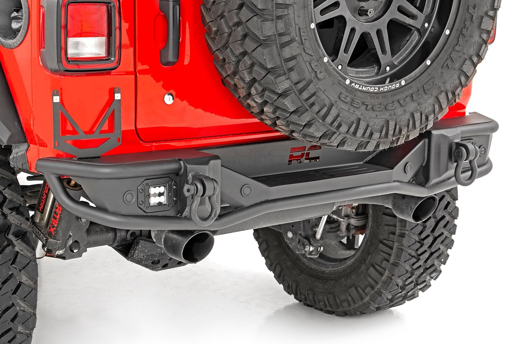2022 Jeep Wrangler Expedition Beast Build - 3.5 Inch Lift Kit - Rear Bumper