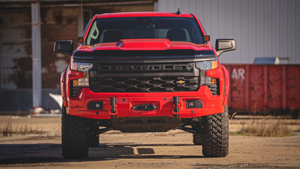 Hood Protector | Gloss Black | Chevy Silverado 1500 2WD/4WD (2019-2026 & Classic)