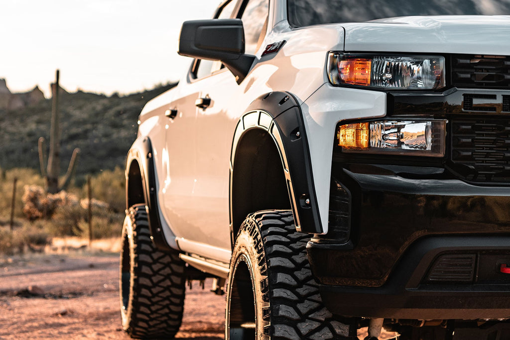 Defender Fender Flares | G1K Deep Ocean Blue | Chevy Silverado 1500 (19-26)