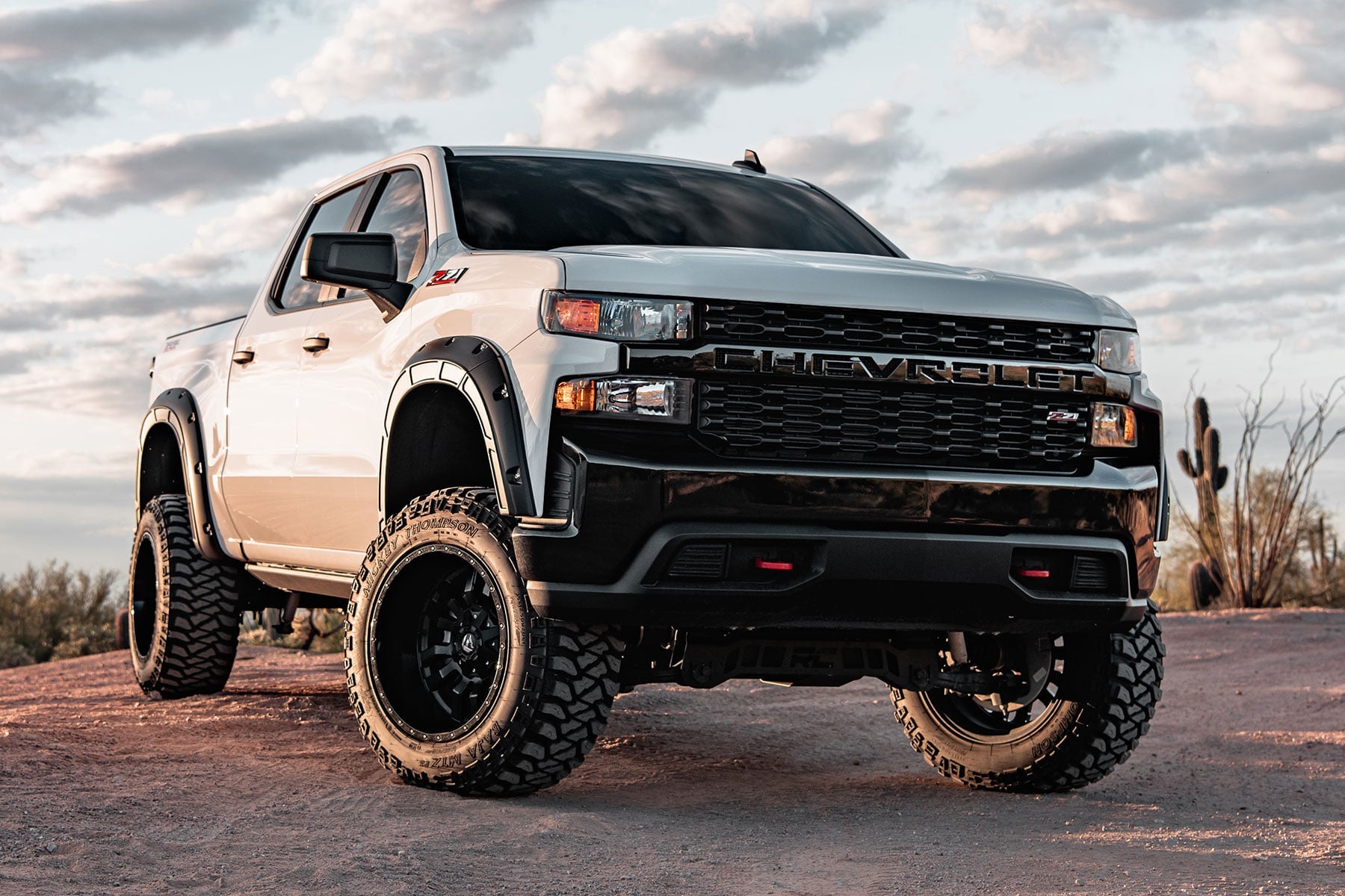 Defender Fender Flares | GBA Black | Chevy Silverado 1500 2WD/4WD (19-26)